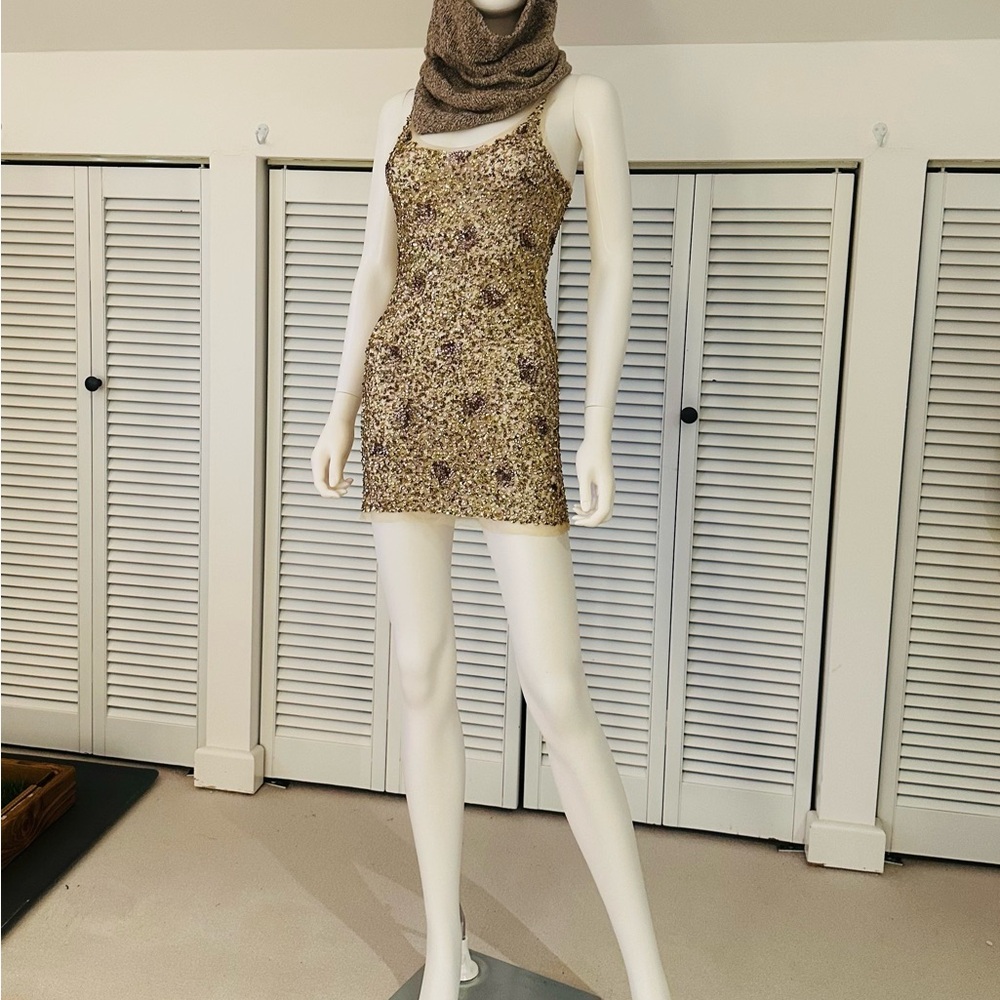 “The Standout Guarantee” 3 piece outfit featuring Arden B. sheer sequin dress. - Picture 7 of 11